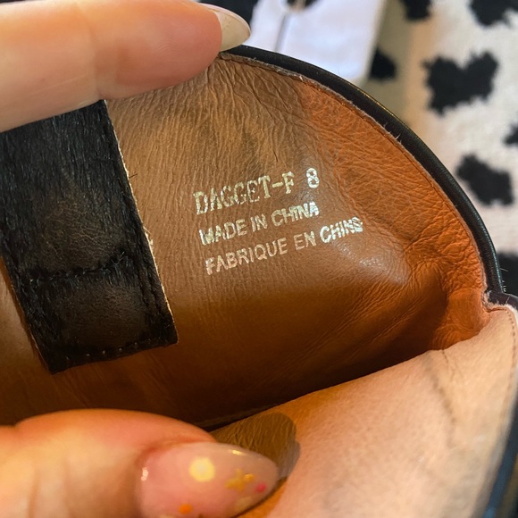 *sold* Jeffrey Campbell cowhide dagget boot - Picture 6 of 6